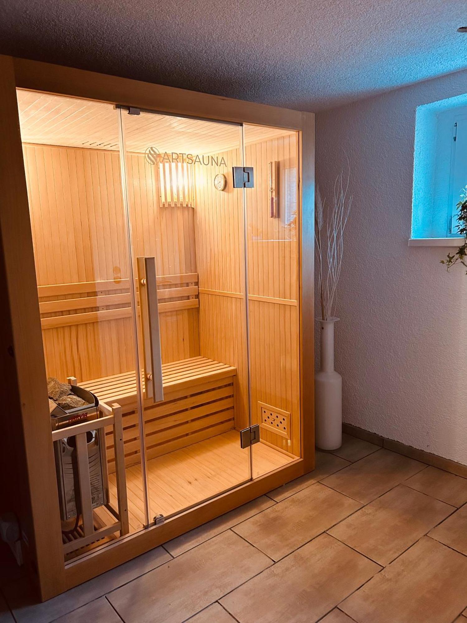 Pool, Sauna Und Blick Ins Gruene Wittenberg Экстерьер фото